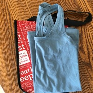 Beautiful blue Lululemon Tank